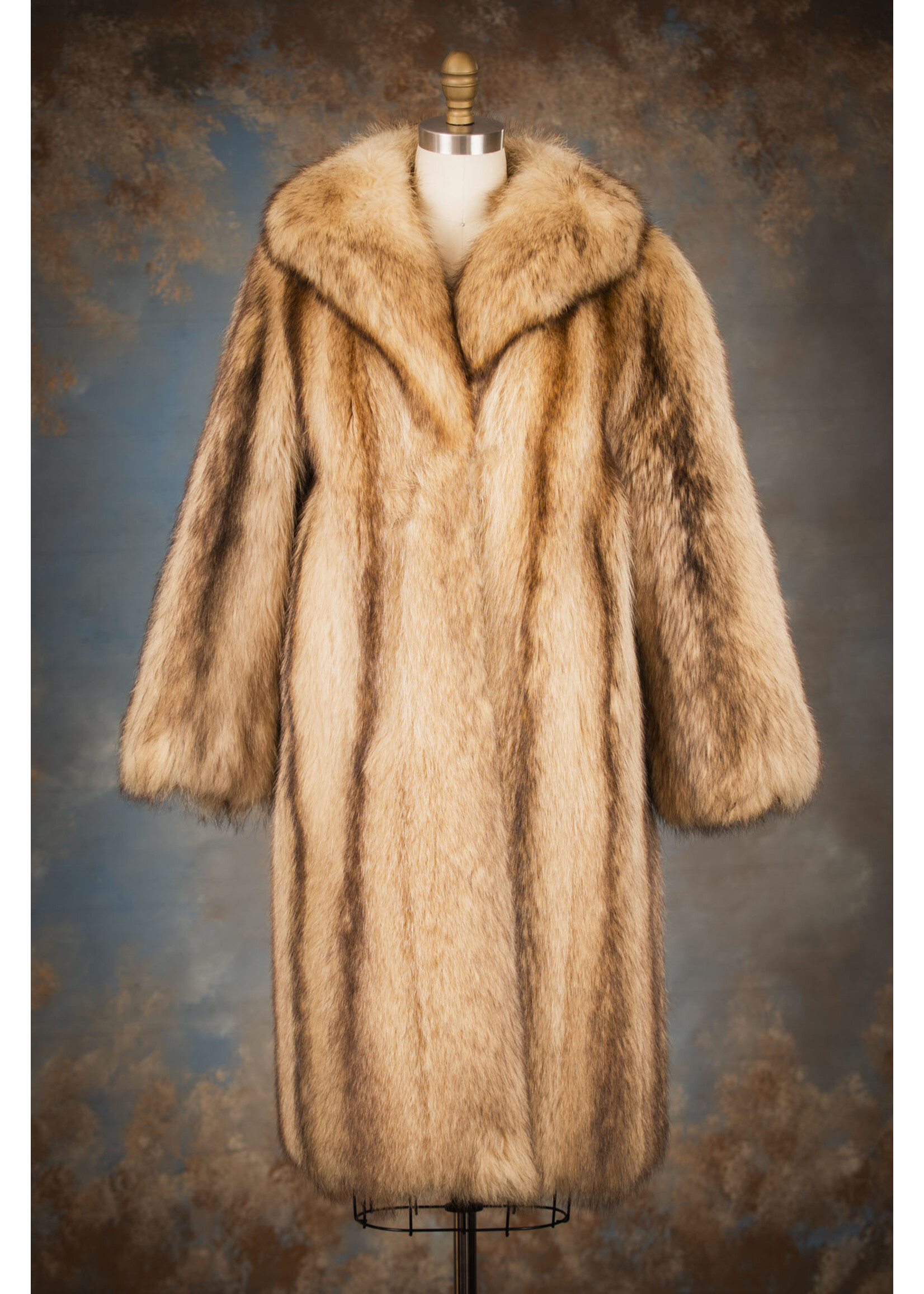 POLAR RACCOON COAT 6-8