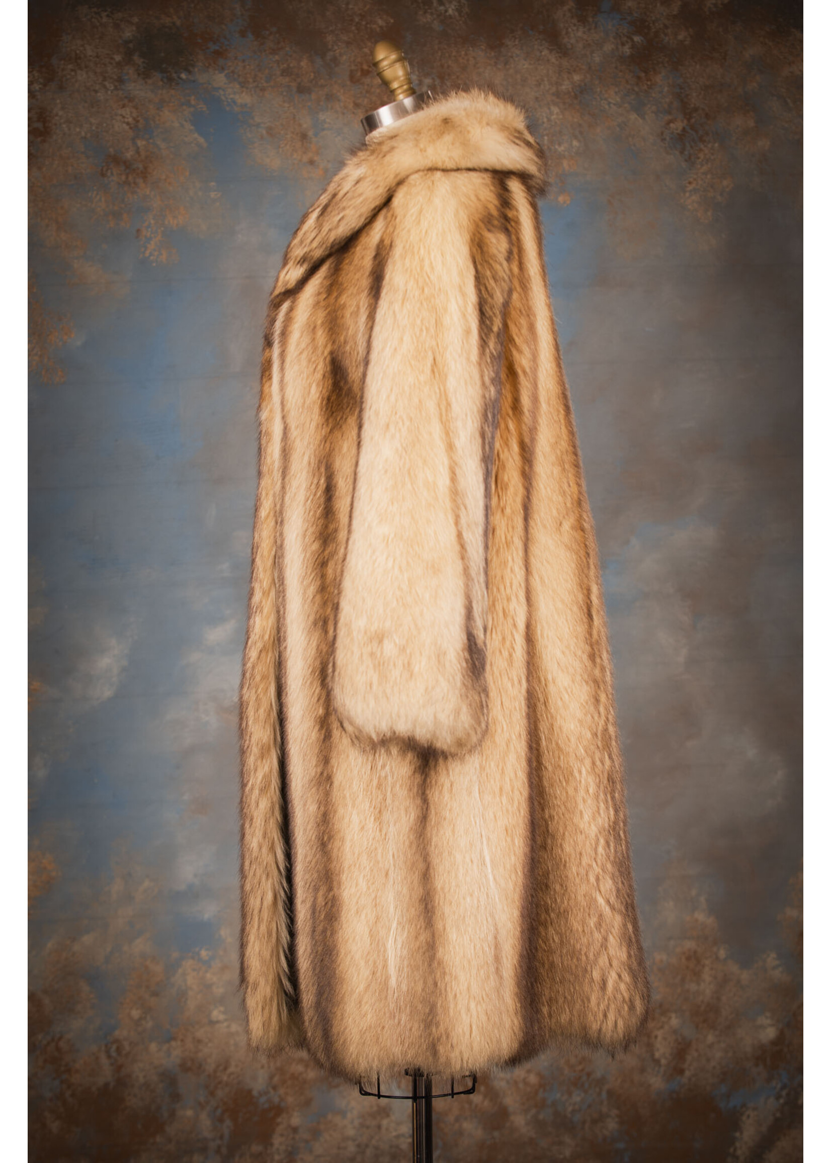 POLAR RACCOON COAT 6-8