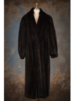 DARK RANCH MINK COAT 10-12