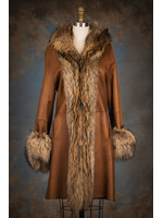 SHEARLING COAT W. FINNISH RACCOON 2