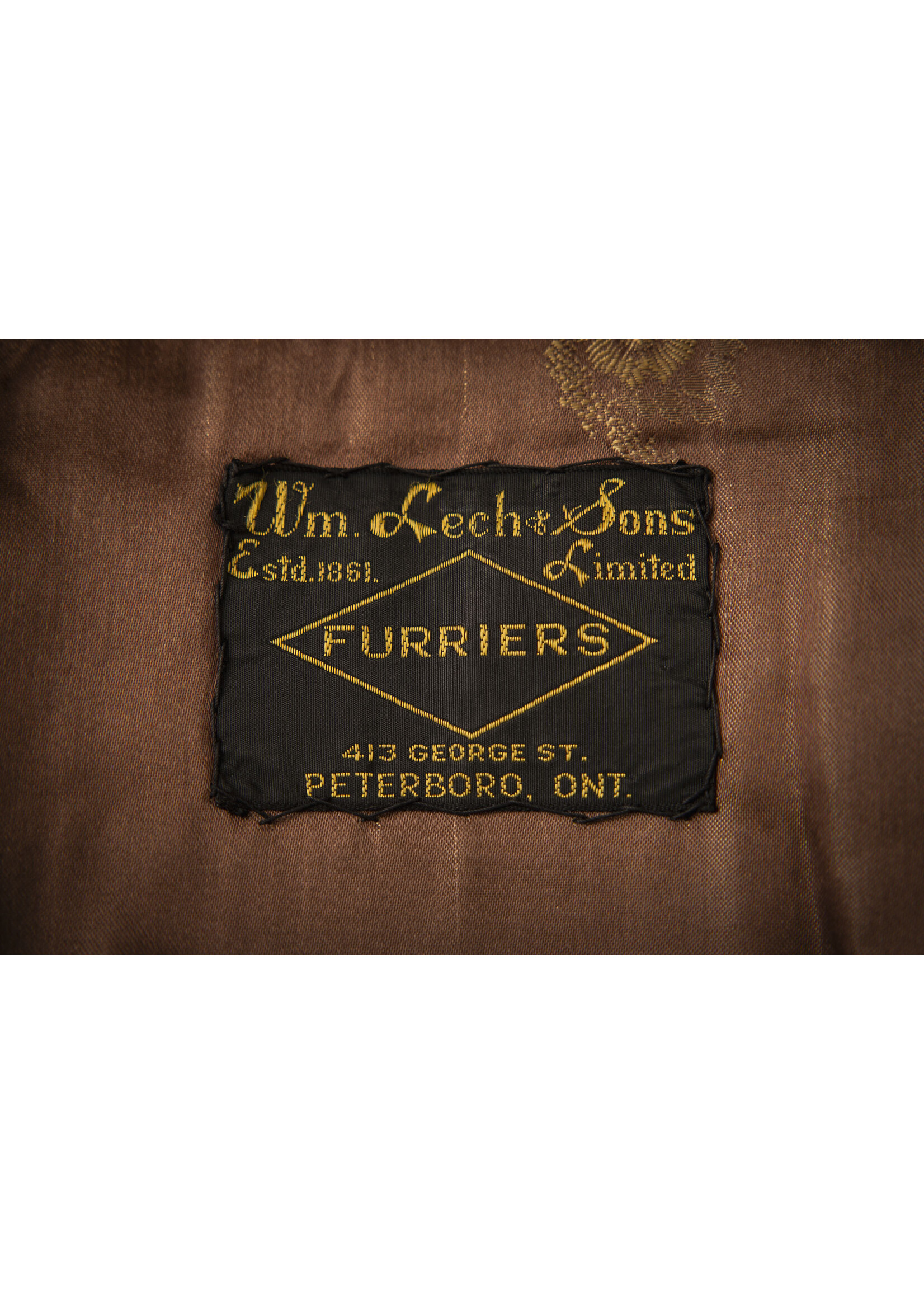 BROWN-DYED MUSKRAT JACKET
