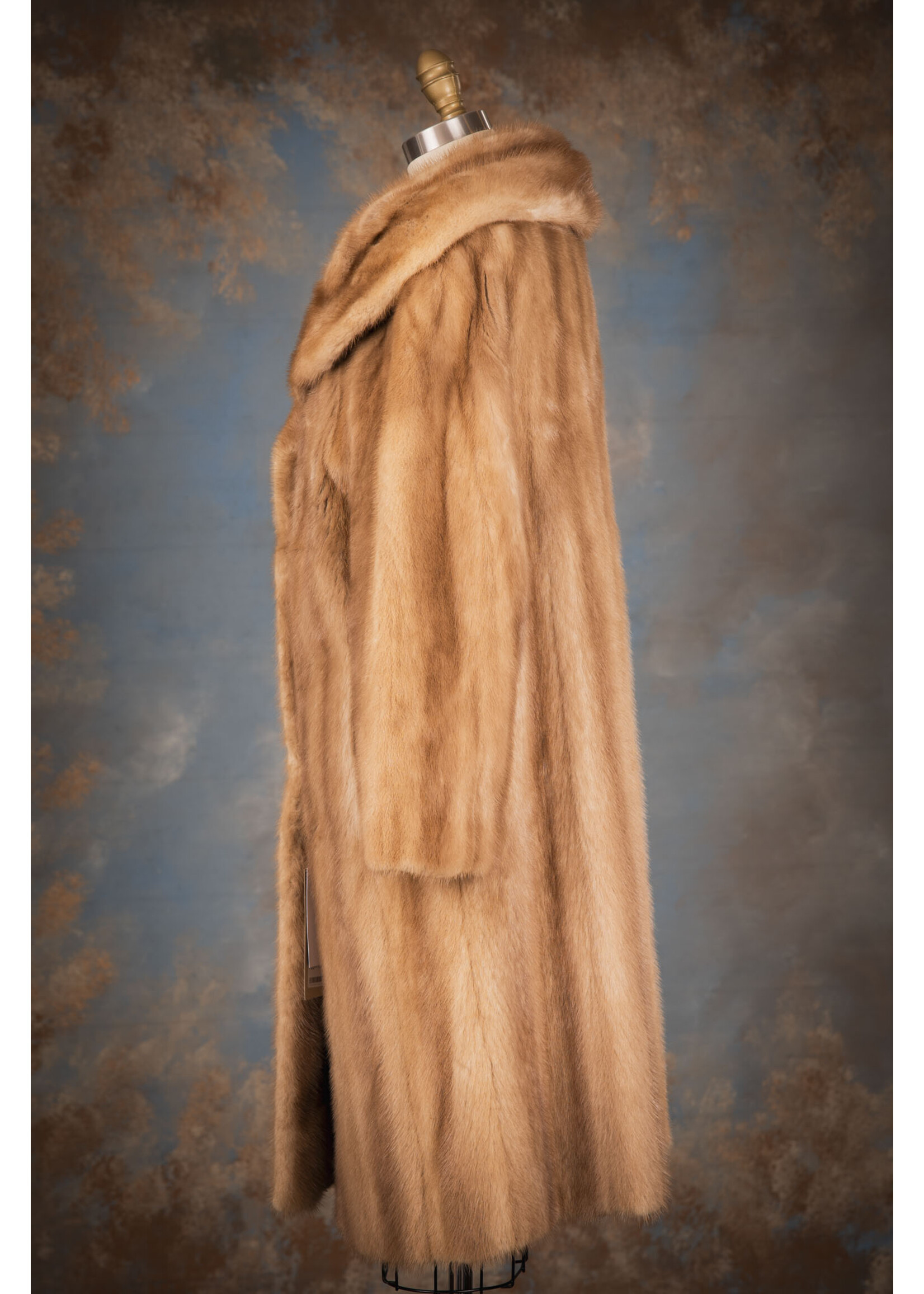 PASTEL MINK COAT 8-10