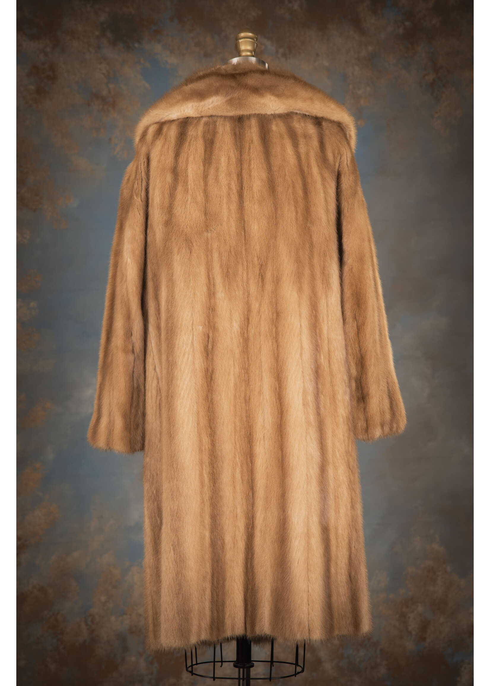 PASTEL MINK COAT 8-10