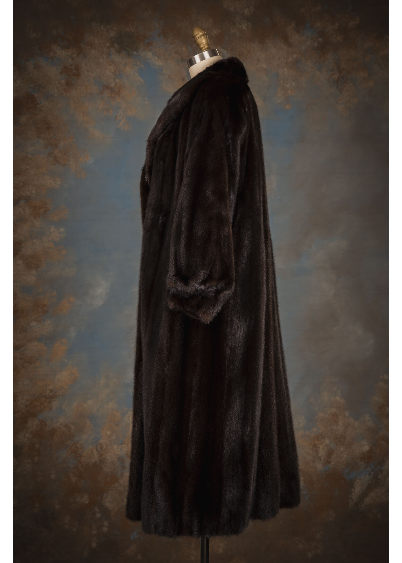 MAHOGANY MINK COAT