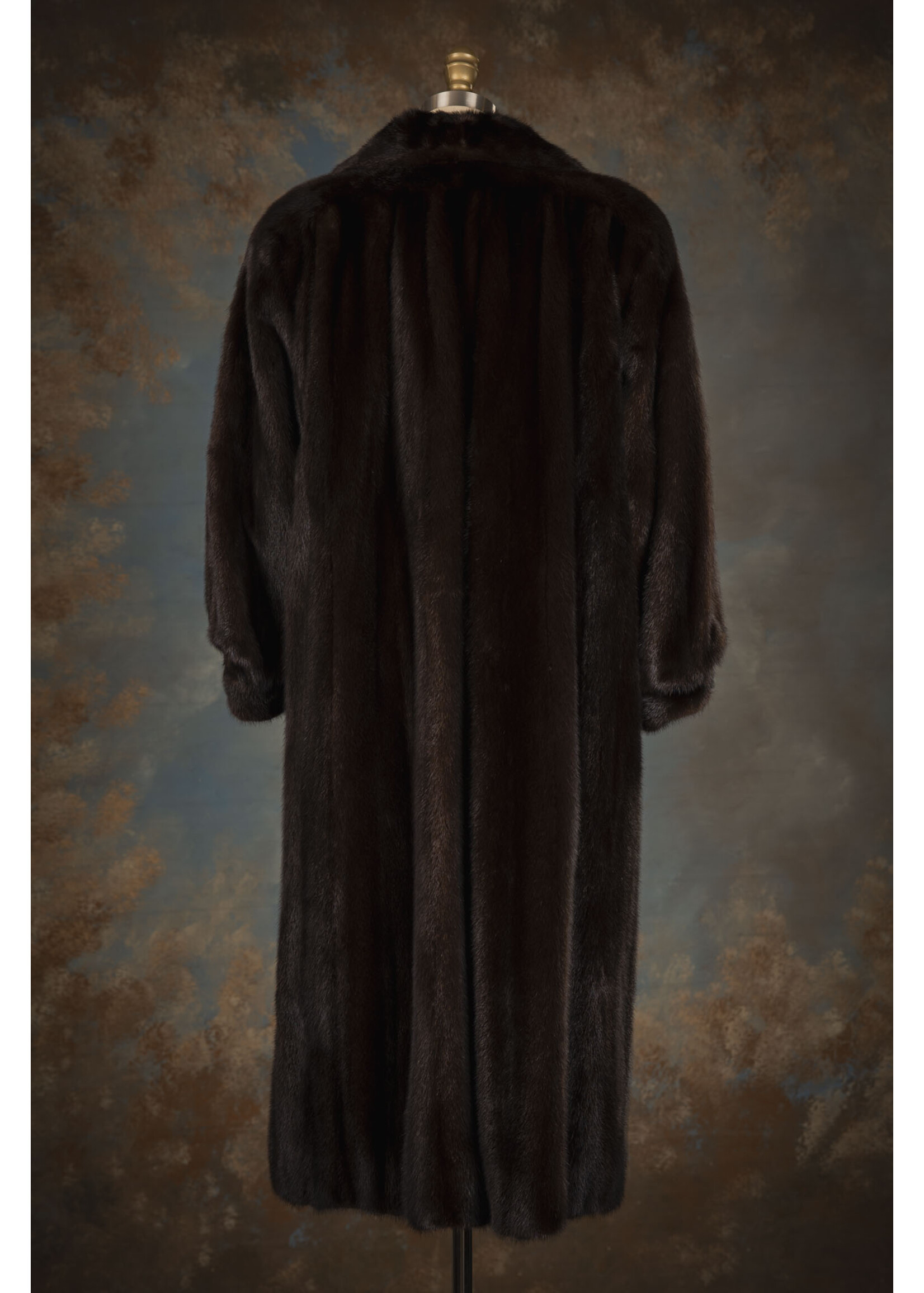 MAHOGANY MINK COAT