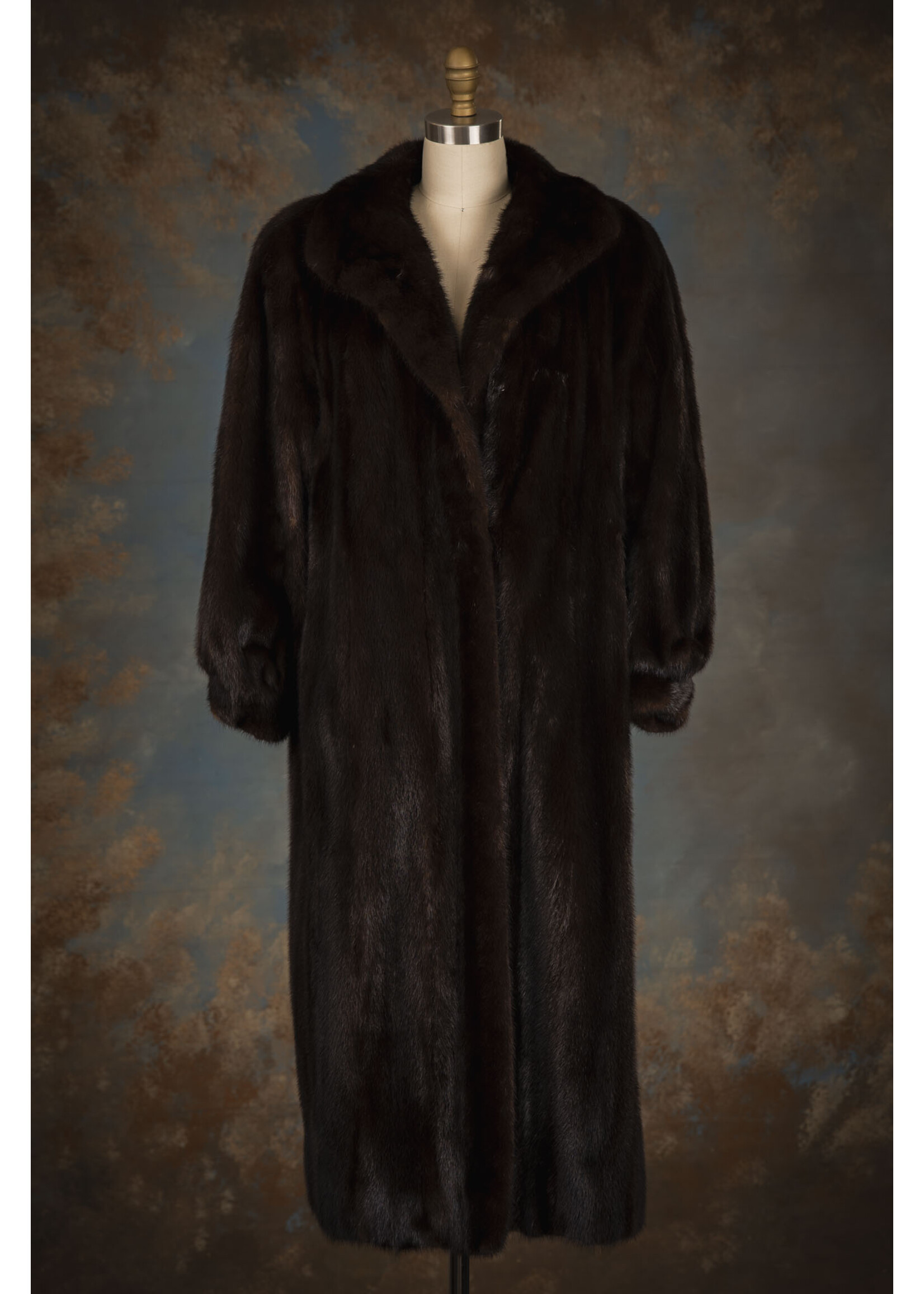 MAHOGANY MINK COAT