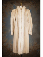 VIOLET MINK COAT W. FOX 6