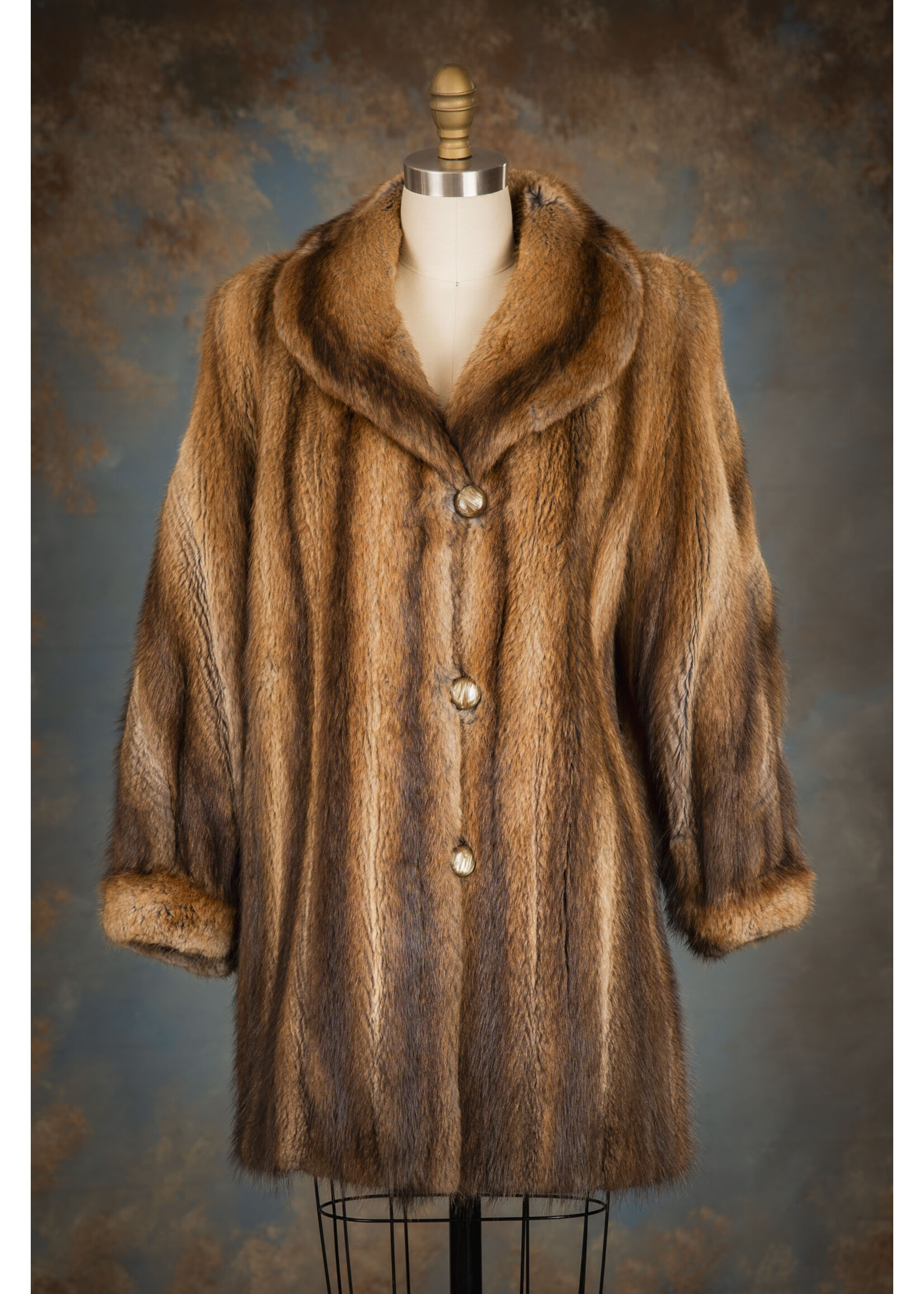 LETOUT MUSKRAT 3/4 COAT