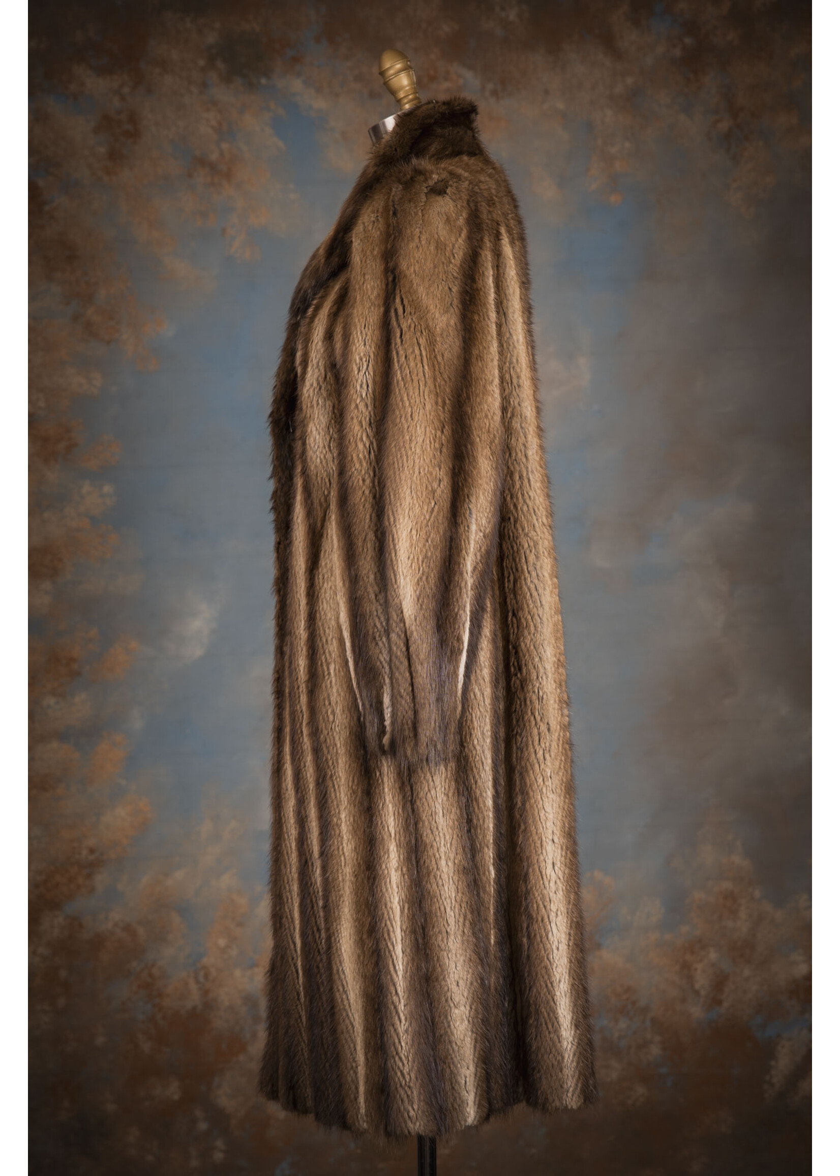 NATURAL MUSKRAT COAT 8