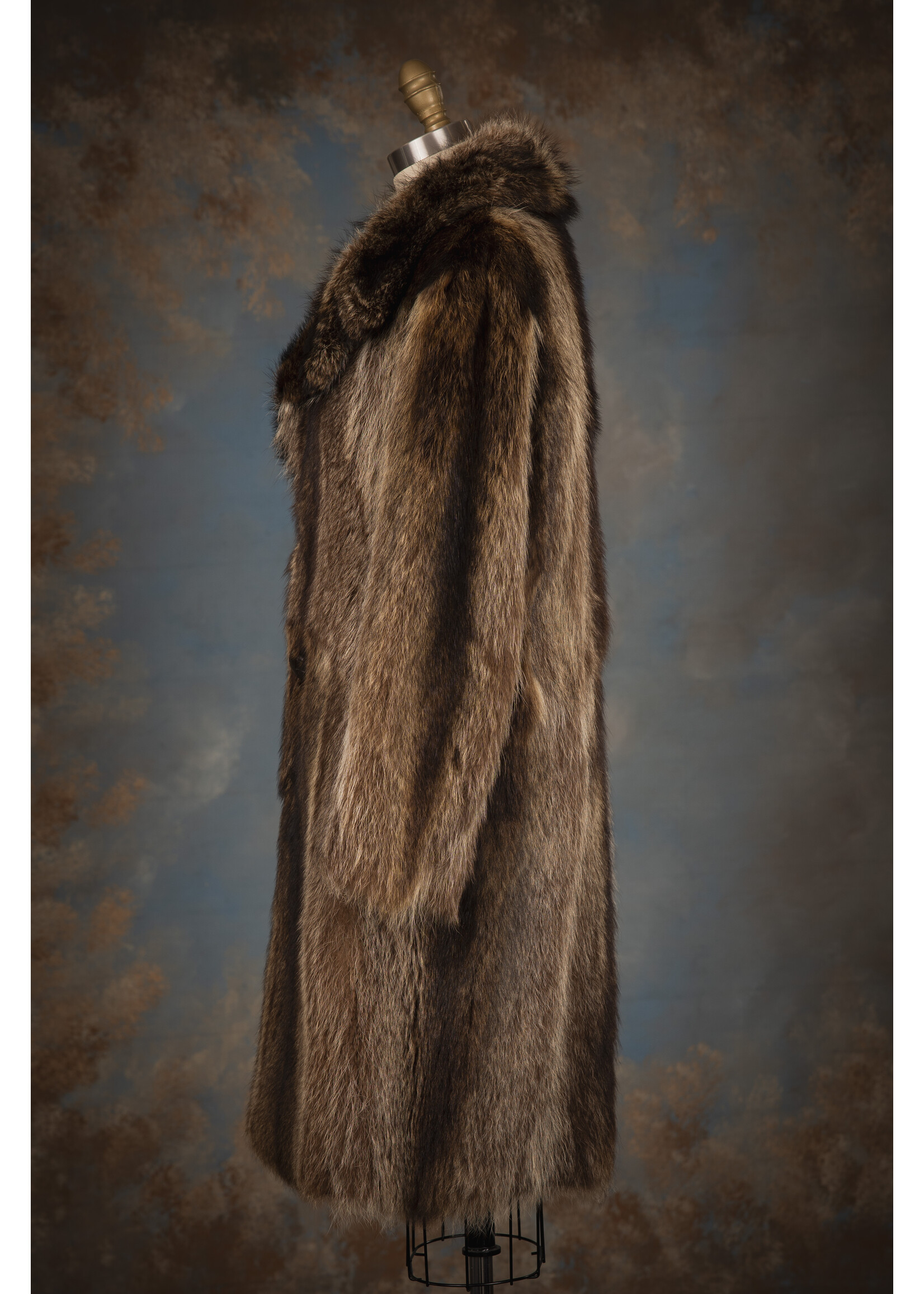 MEN'S RACCOON COAT