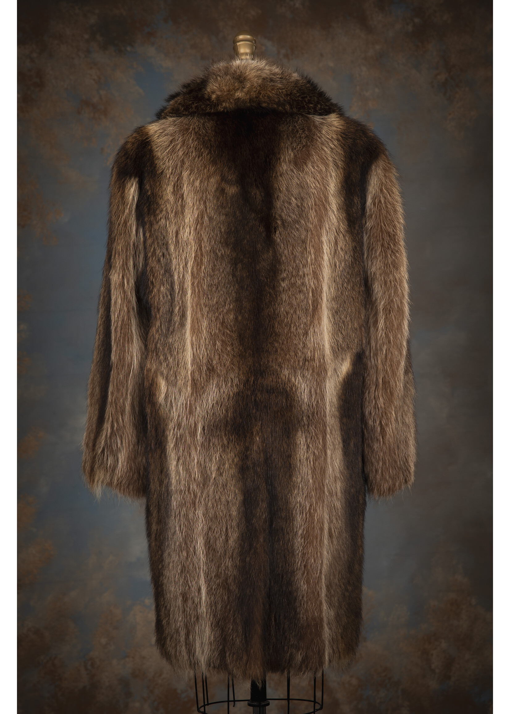 MEN'S RACCOON COAT