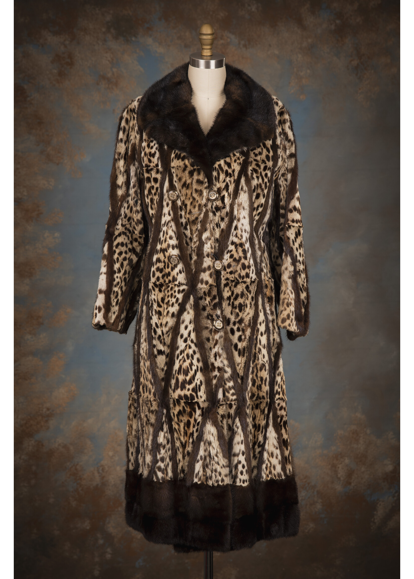 OCELOT & MINK COAT