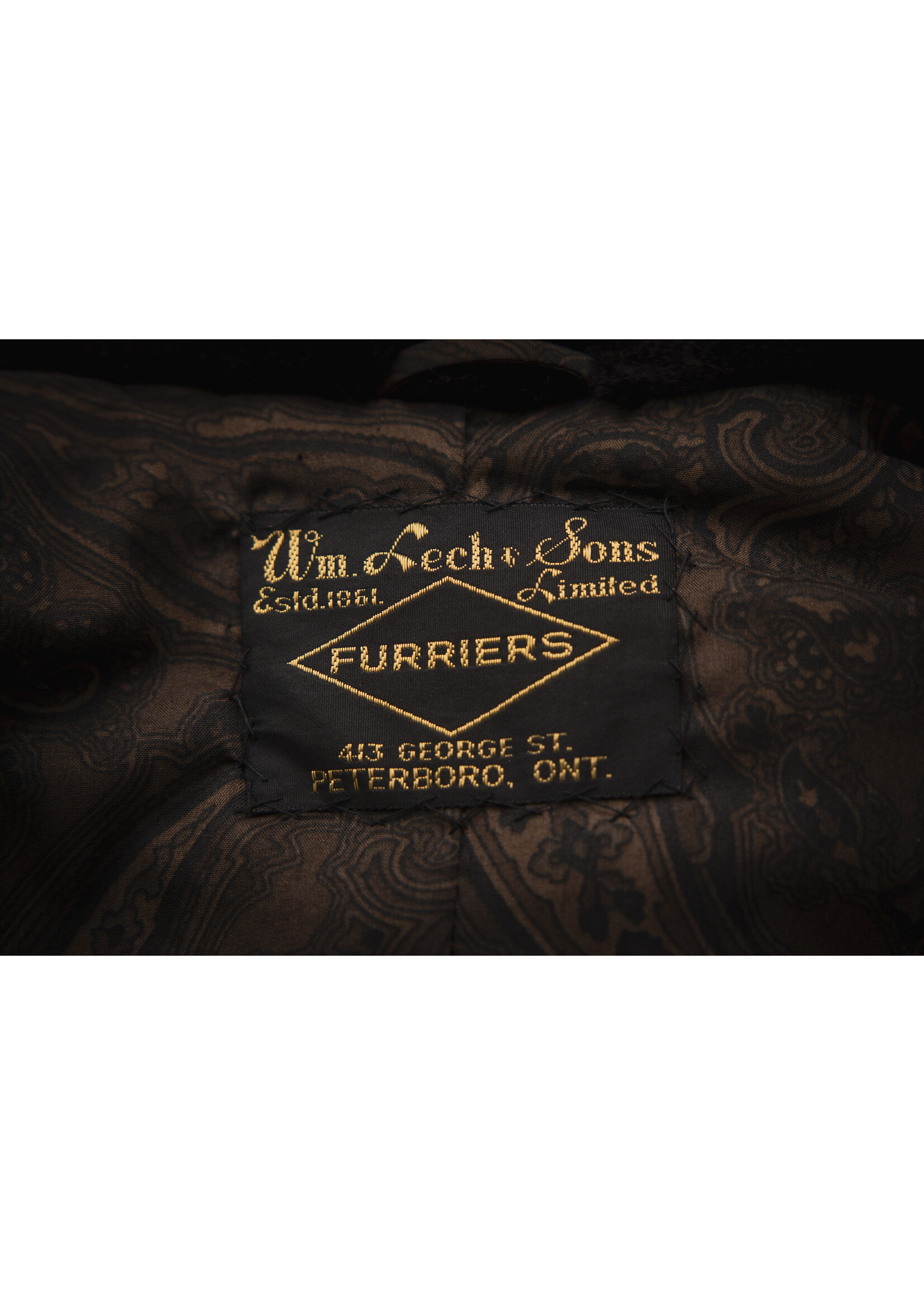 SH. BLACK MINK JACKET 8-10