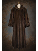 MAHOGANY MINK SWING COAT 10-12