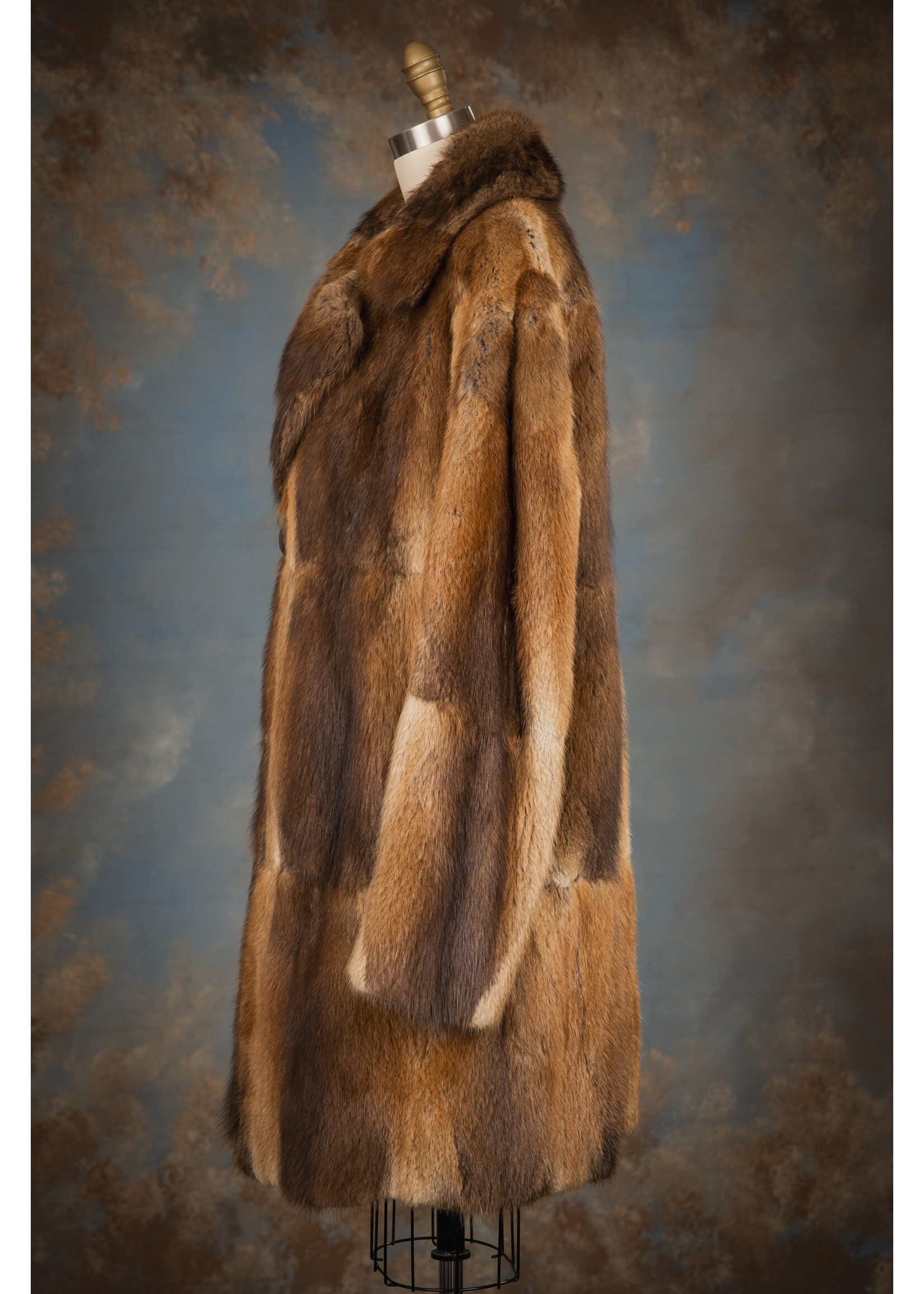 MEN'S MUSKRAT COAT 42
