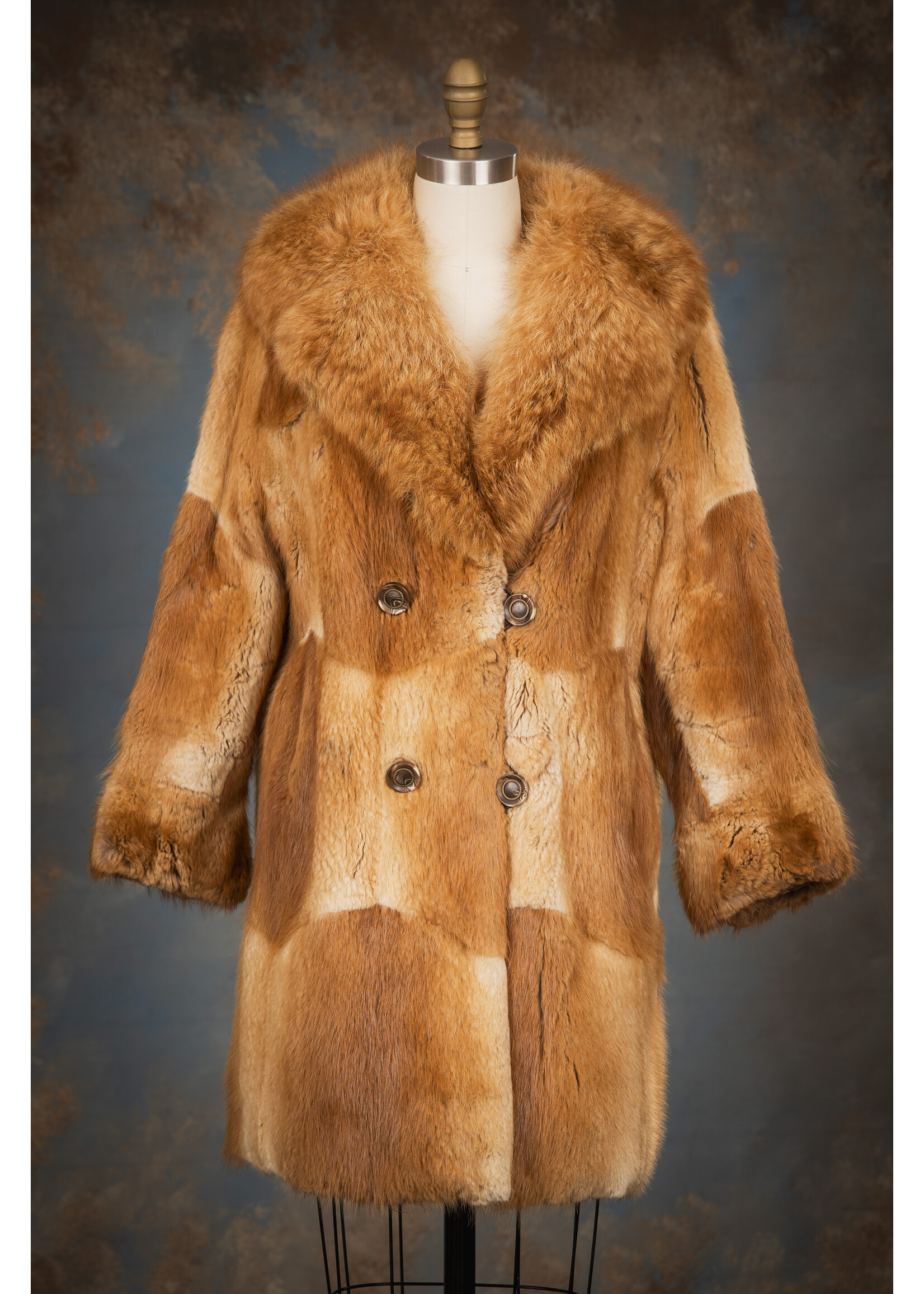 CHERRY MUSKRAT COAT 6-8