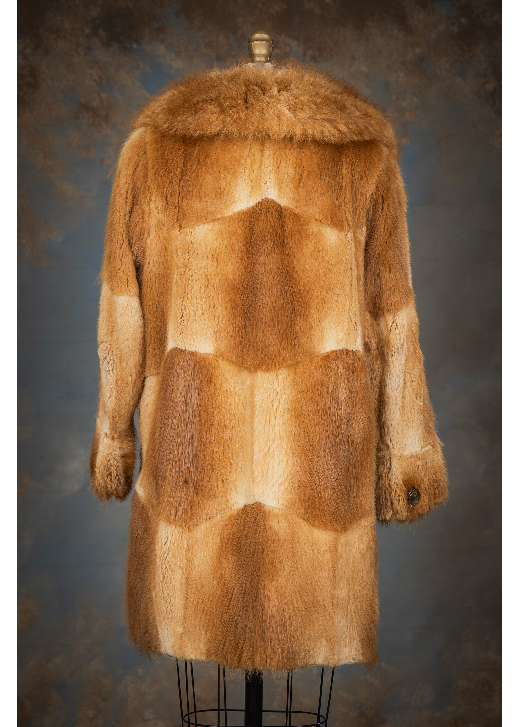 CHERRY MUSKRAT COAT 6-8