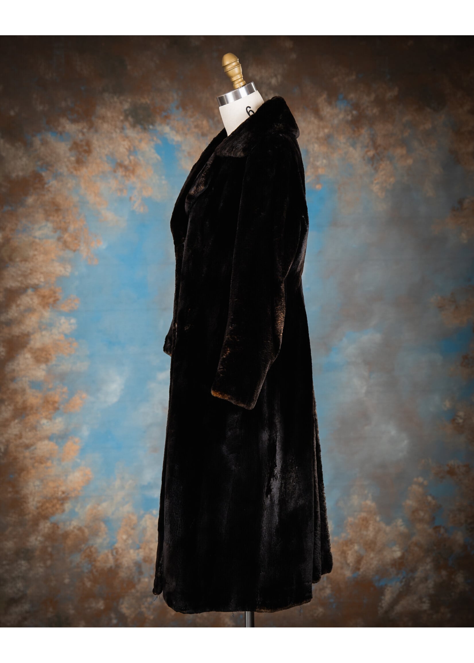 BLACK ALASKAN SEAL COAT