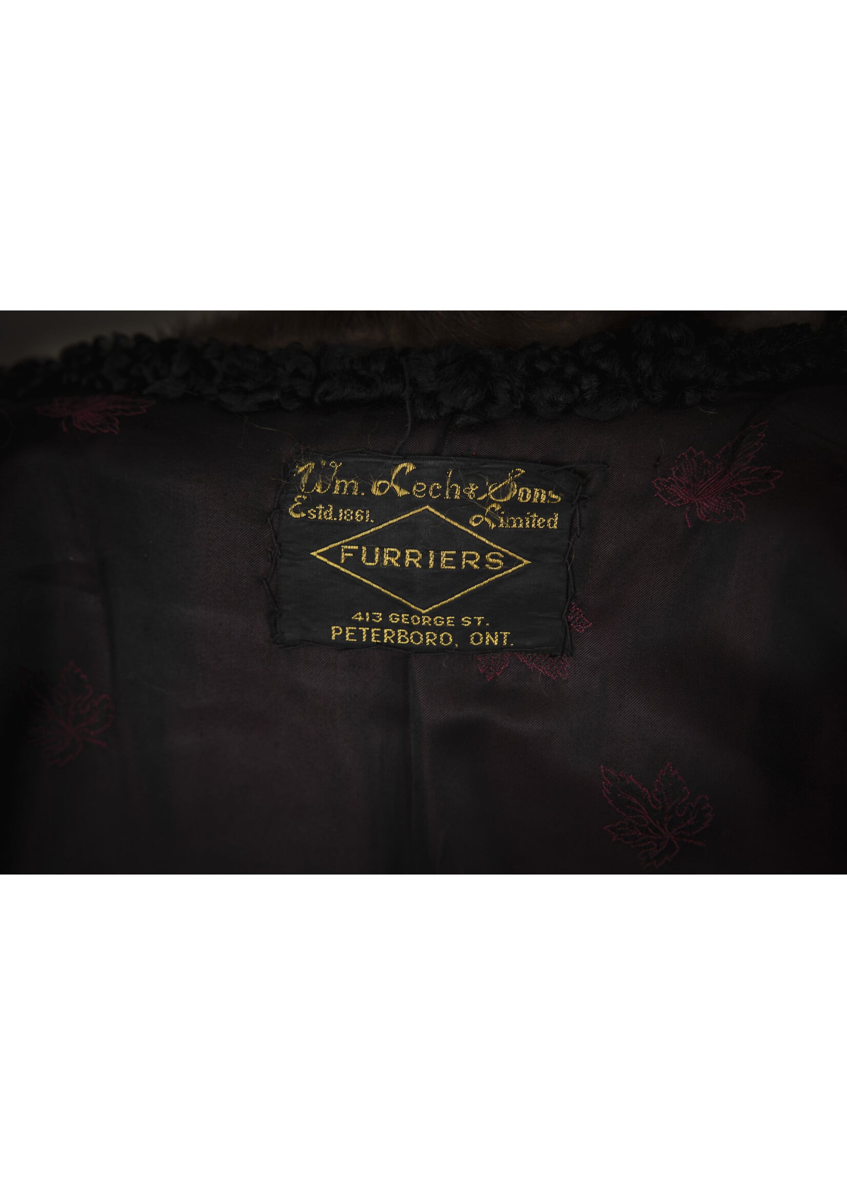 BLACK PERSIAN LAMB CAR COAT 6