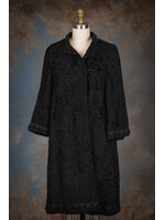 BEADED BLACK SWAKARA COAT