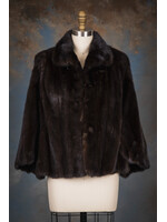 DARK RANCH MINK CAPE