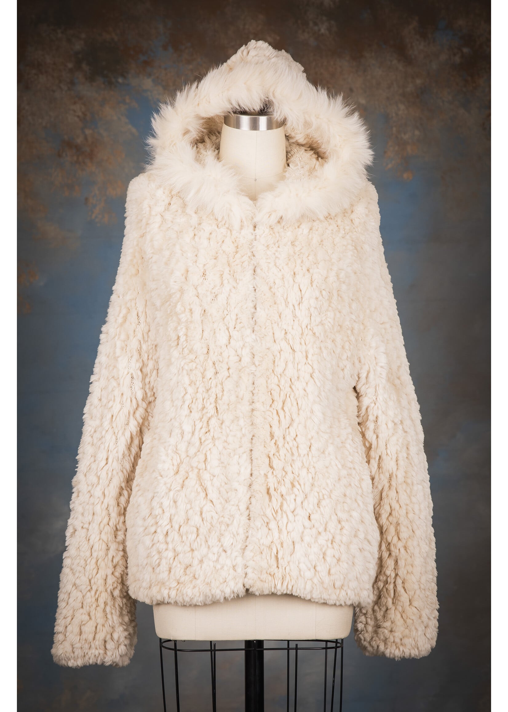 ROSEBEIGE SH. BEAVER KNIT SWEATER