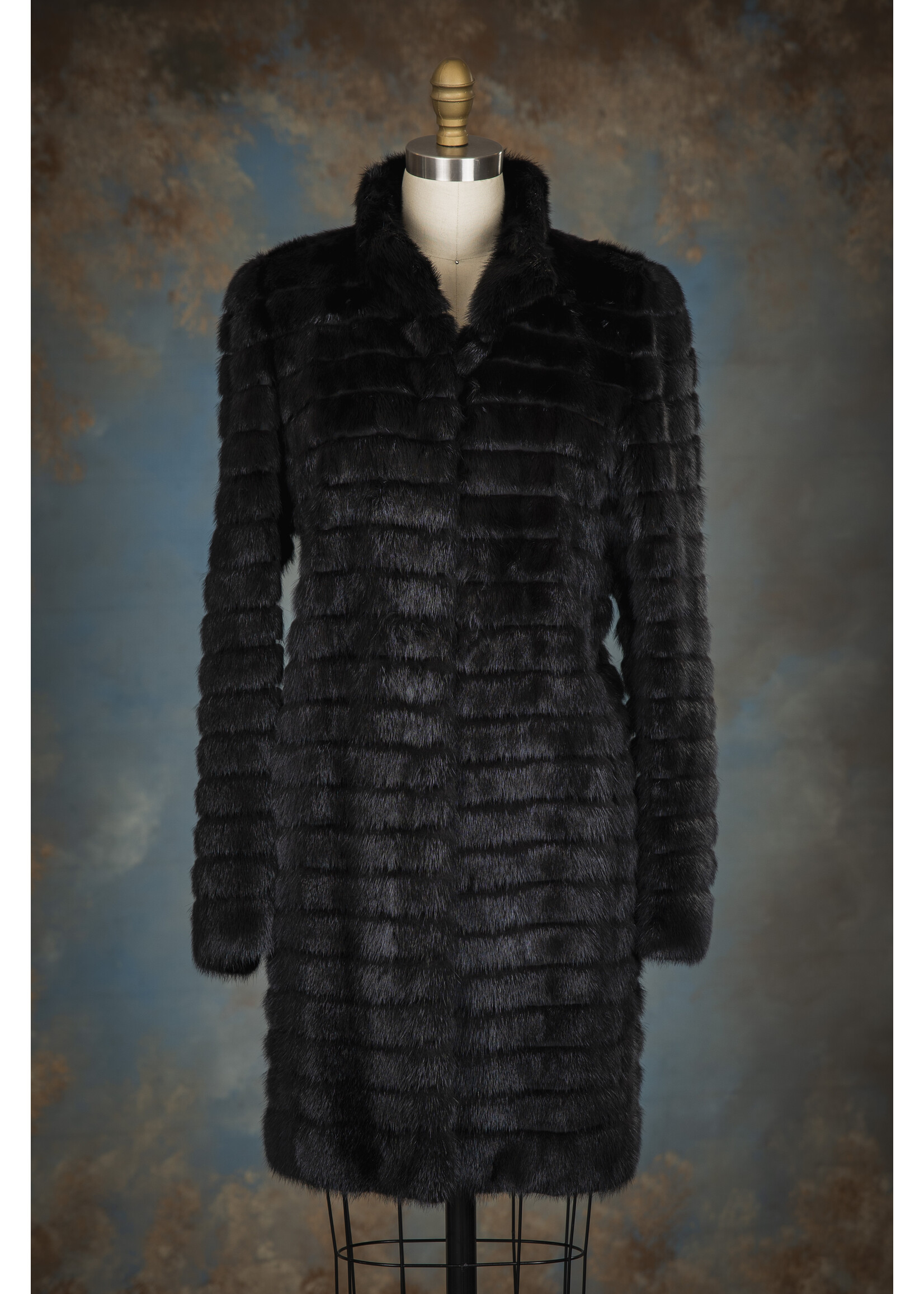 BLACK MINK JACKET 6-8