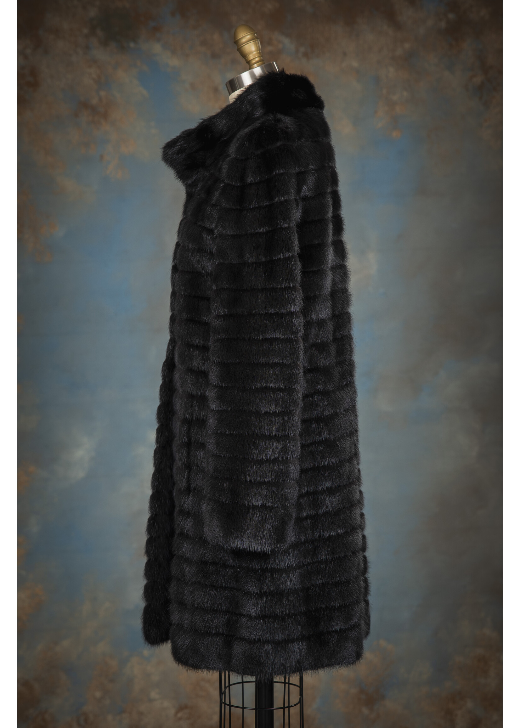 BLACK MINK JACKET 6-8
