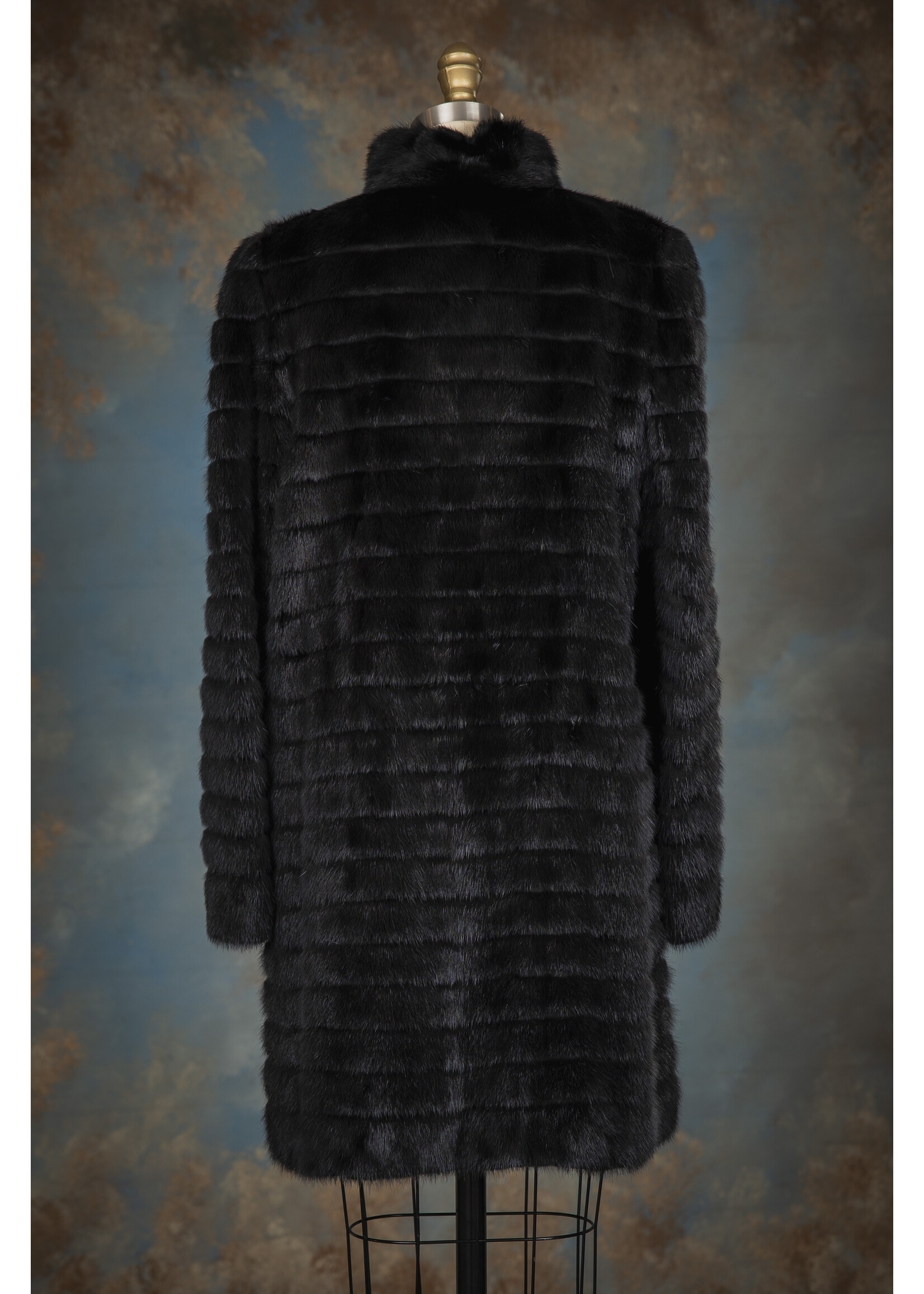 BLACK MINK JACKET 6-8