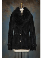BLACK RABBIT & FINNISH RACCOON JACKET