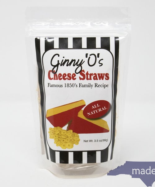 Ginny O's Regular Cheese Straws 3.5 oz.