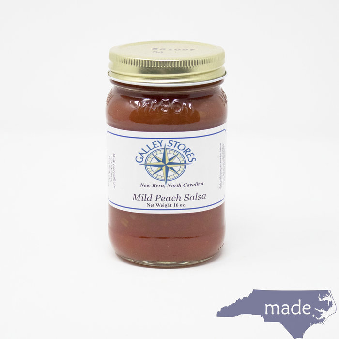 Mild Peach Salsa 16 oz. - Galley Stores