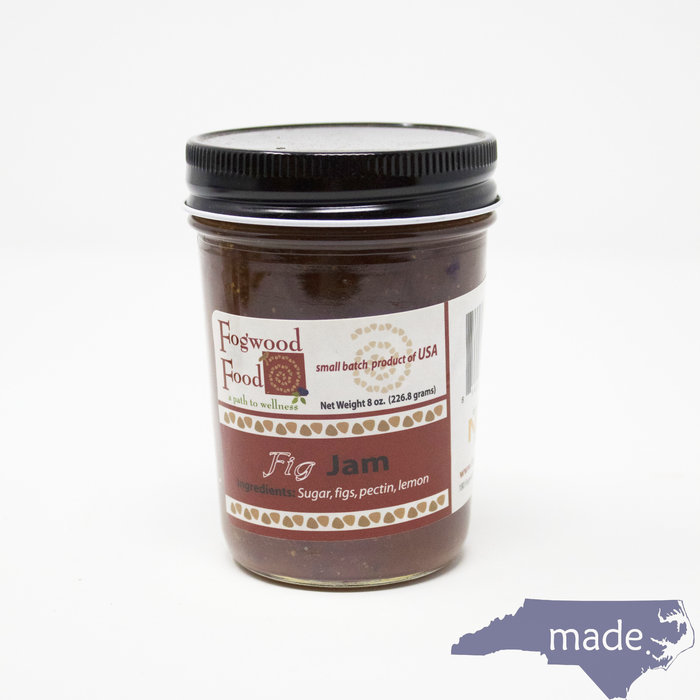 Fig Jam 8 oz. Jar- Fogwood Food