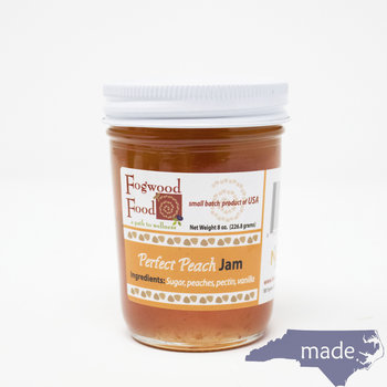 Perfect Peach Jam 8 oz. Jar