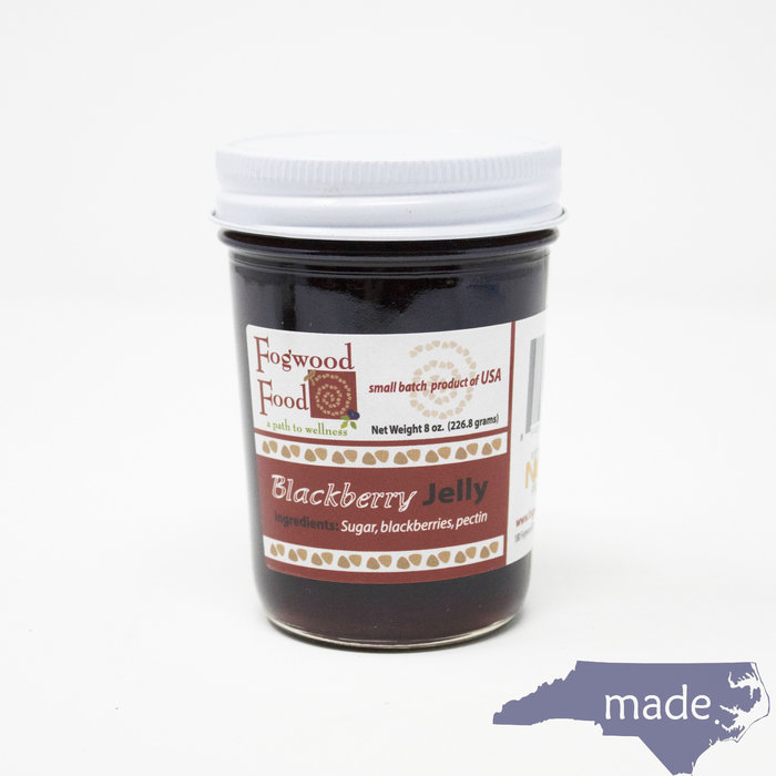 Blackberry Jelly 8 oz. Jar - Fogwood Food
