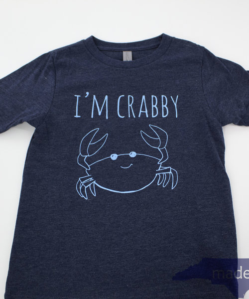 I'm Crabby Kid Tee Dk Indigo