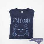 I'm Crabby Kid Tee Dk Indigo - Moonlight Makers