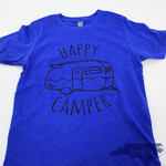 Happy  Camper Kid Tee Cobalt - Moonlight Makers