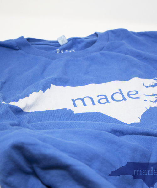 Made In NC T Shirt Blue Small