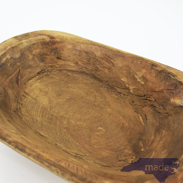 Medium Oval Dough Bowl 20 in. x 10 in. - Off the Grid Designs