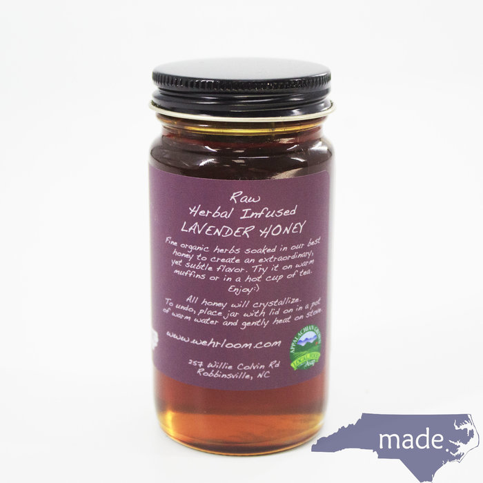 Lavender Infused Honey -  Wehrloom Honey