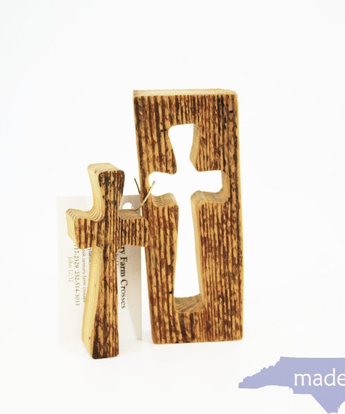 Wooden Cross 20 - Century Farm Crosses - Made in NC, LLC