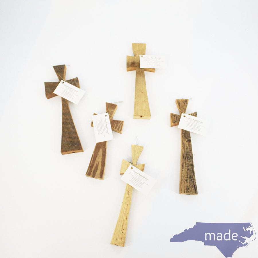 Wooden Cross 20 - Century Farm Crosses - Made in NC, LLC