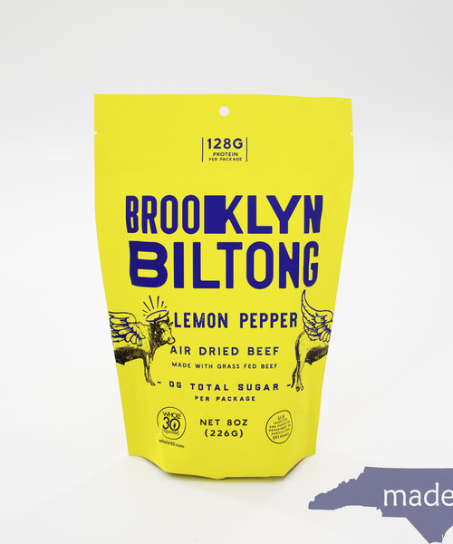 Biltong Lemon Pepper 8 oz.
