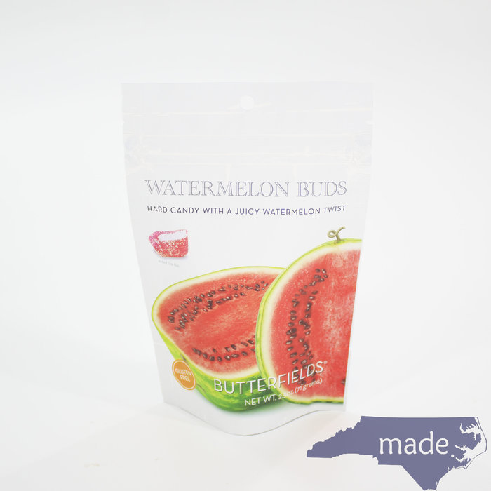 Watermelon Buds - Butterfields Candy 2.5oz Peg Bag