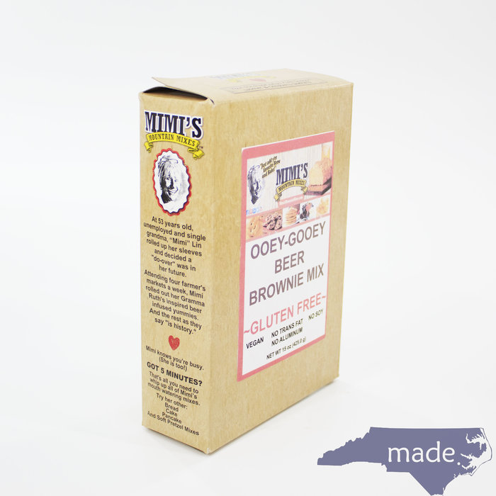 Gluten Free Beer Brownie Mix - Mimi's Mountain Mixes