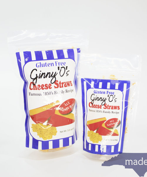 Ginny O's Gluten Free Cheese Straws