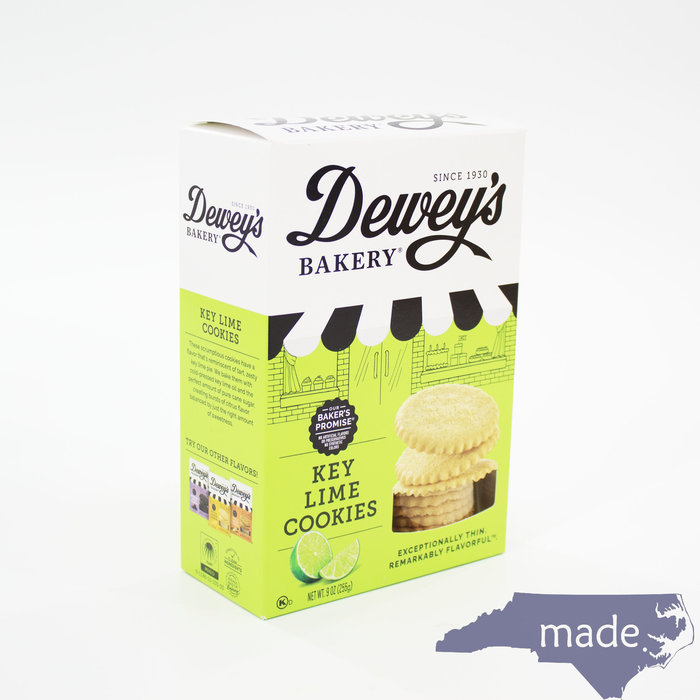 Key Lime Cookies 9 oz. - Dewey's Bakery