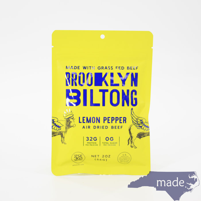 Lemon Pepper Biltong - Brooklyn Biltong