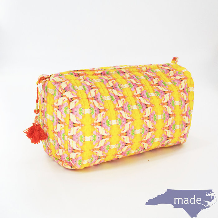 Quilted Cosmetic Bag - Laura Park